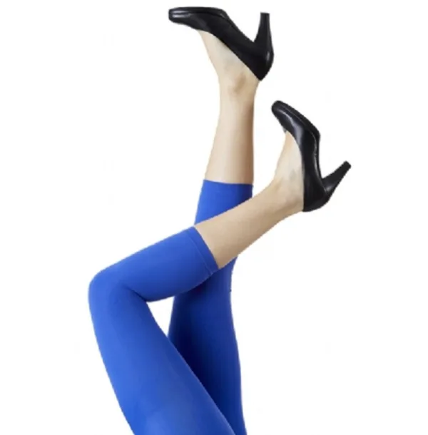 Plus size 3/4 Leggings i Blå - Amelie Dazzling Blue Festival96120 Blå-Festival Female 42/44