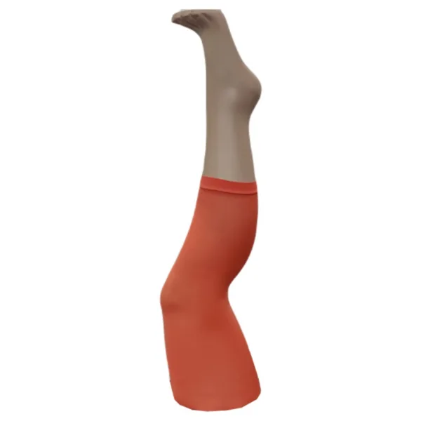 Orange Capri Leggings - Pumpkin Orange -PM Female XL - STR. 44-46