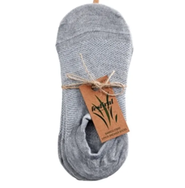 Soklet Bamboo 3pak Light Grey - Festival101025 Grå-Festival Female 42/44