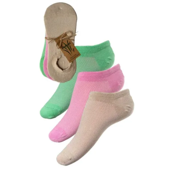 Soklet Bamboo 3pak Pastel - Festival101025 Nude-Festival Female 42/44