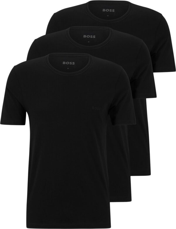Tshirt RN 3P Classic Sort Mand XXL
