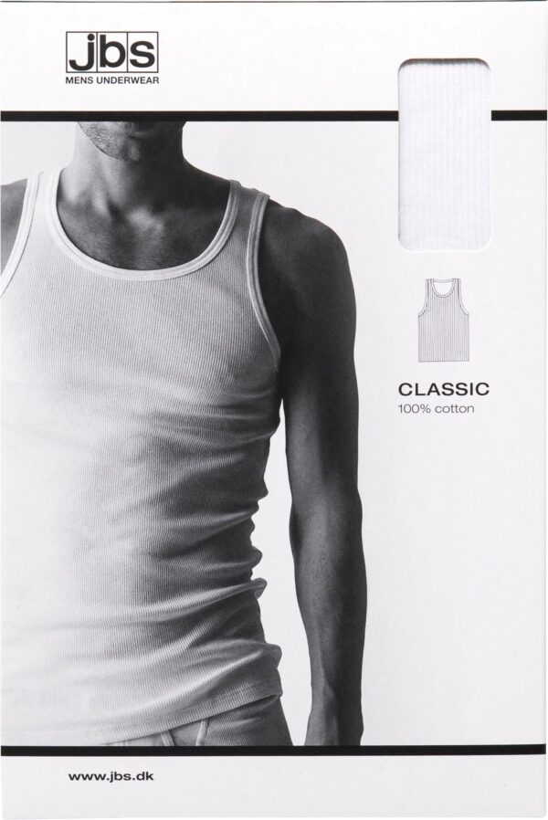 JBS Singlet Classic Hvid Mand XXL