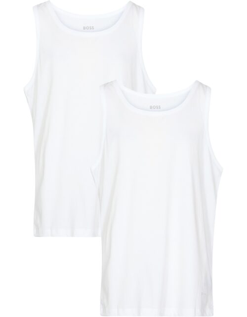 Tank Top 3P Classic Hvid Mand XXL