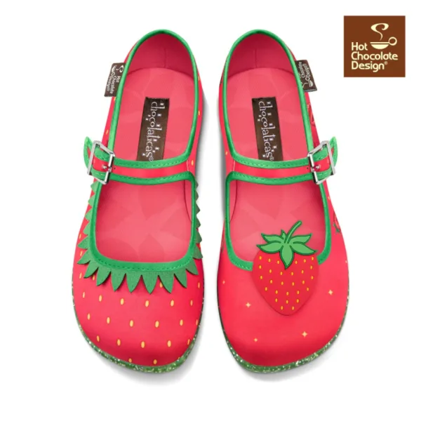 Berry Bliss Mary Jane Sko Rød Female EU38,5 - HCD38