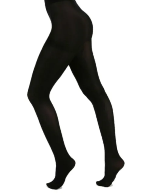 Black 50 Denier Curvy Super Stretch Strømpebukser Sort -PM Female XL - STR. 44-46