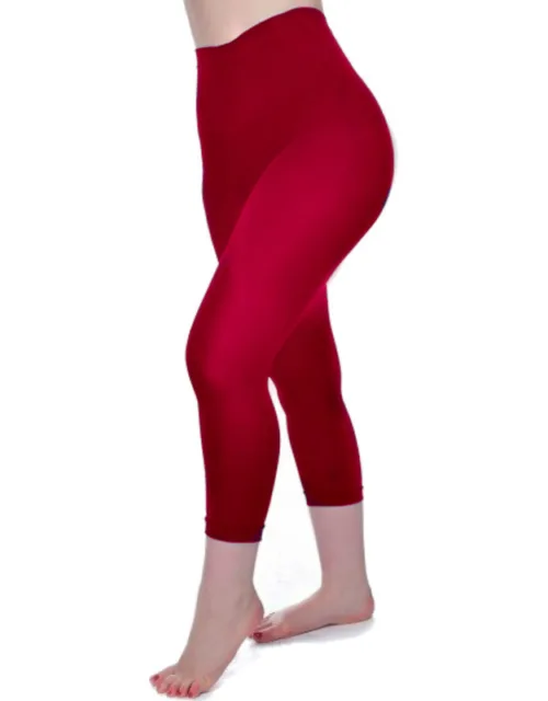Capri Leggings - Cerise Pink -PM Female XL - STR. 44-46
