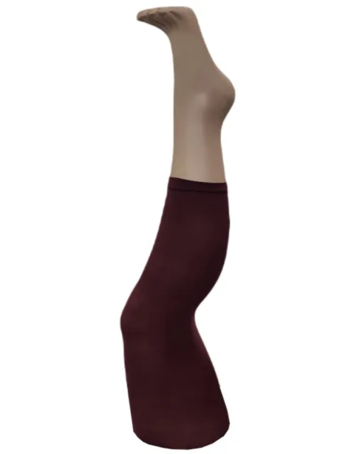 Blommefarvet Capri Leggings - Damson Lilla -PM Female XL - STR. 44-46