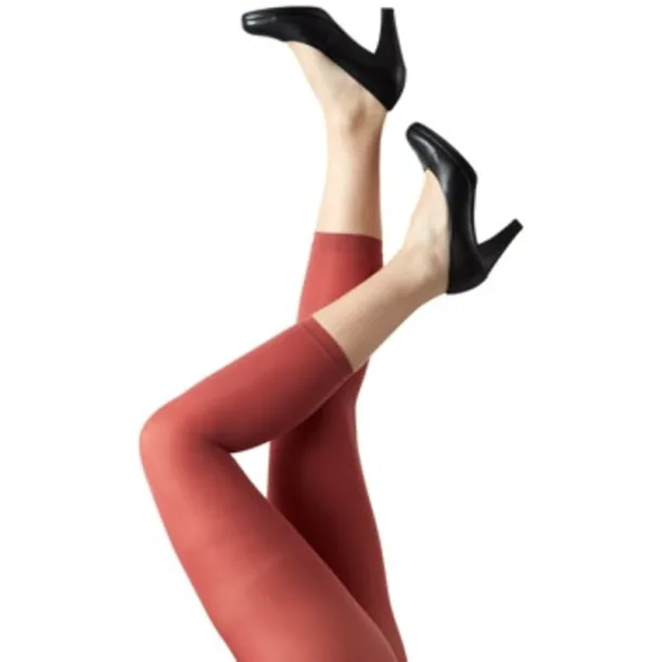 Plus size 3/4 Leggings i Rust - Amelie Marsala Festival96120 Orange-Festival Female 42/44