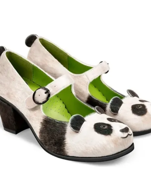 Panda Midi Heels sko Hvid Female EU37,5 - HCD37