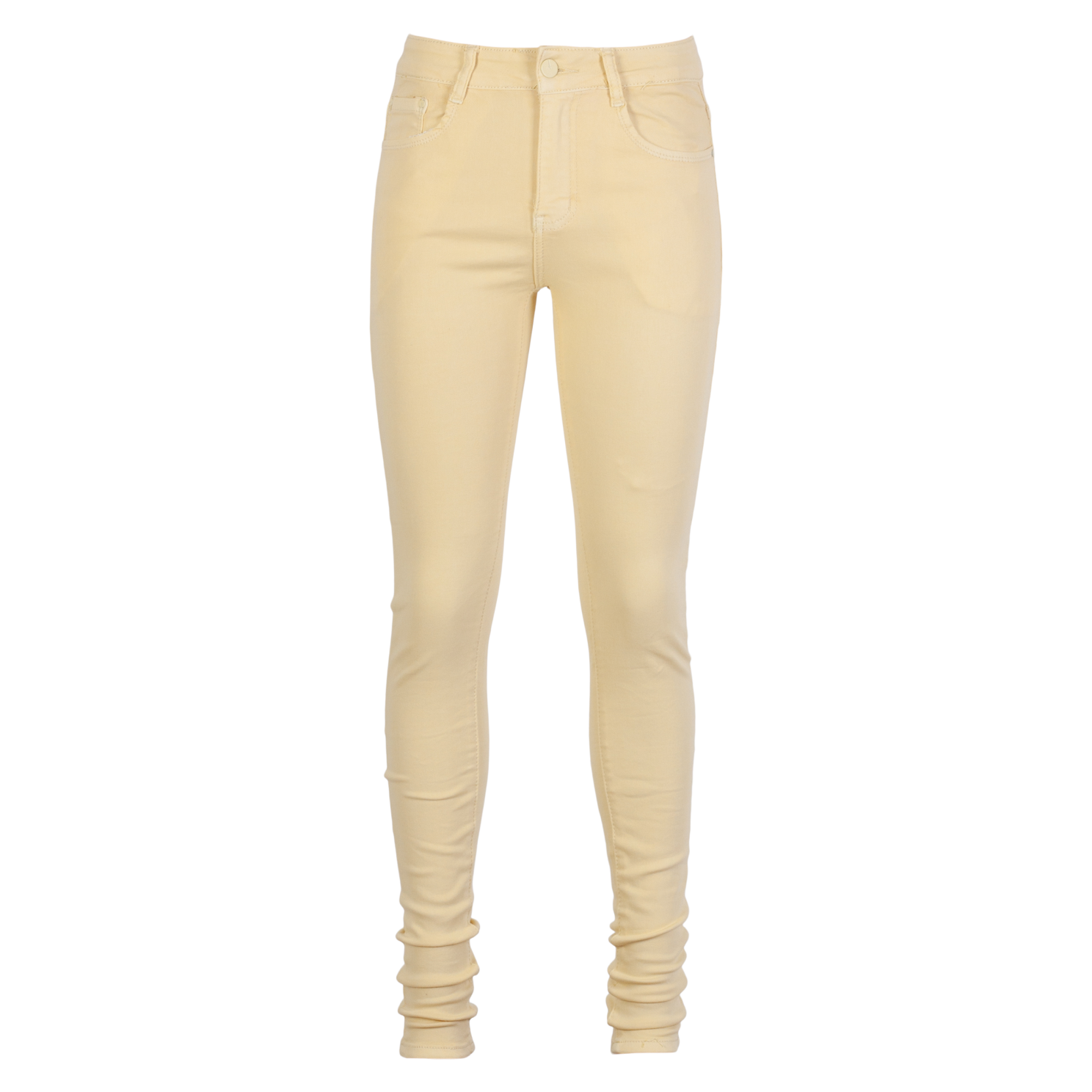 Bs Jeans Dame Jeans Plus Size Lysgul 42