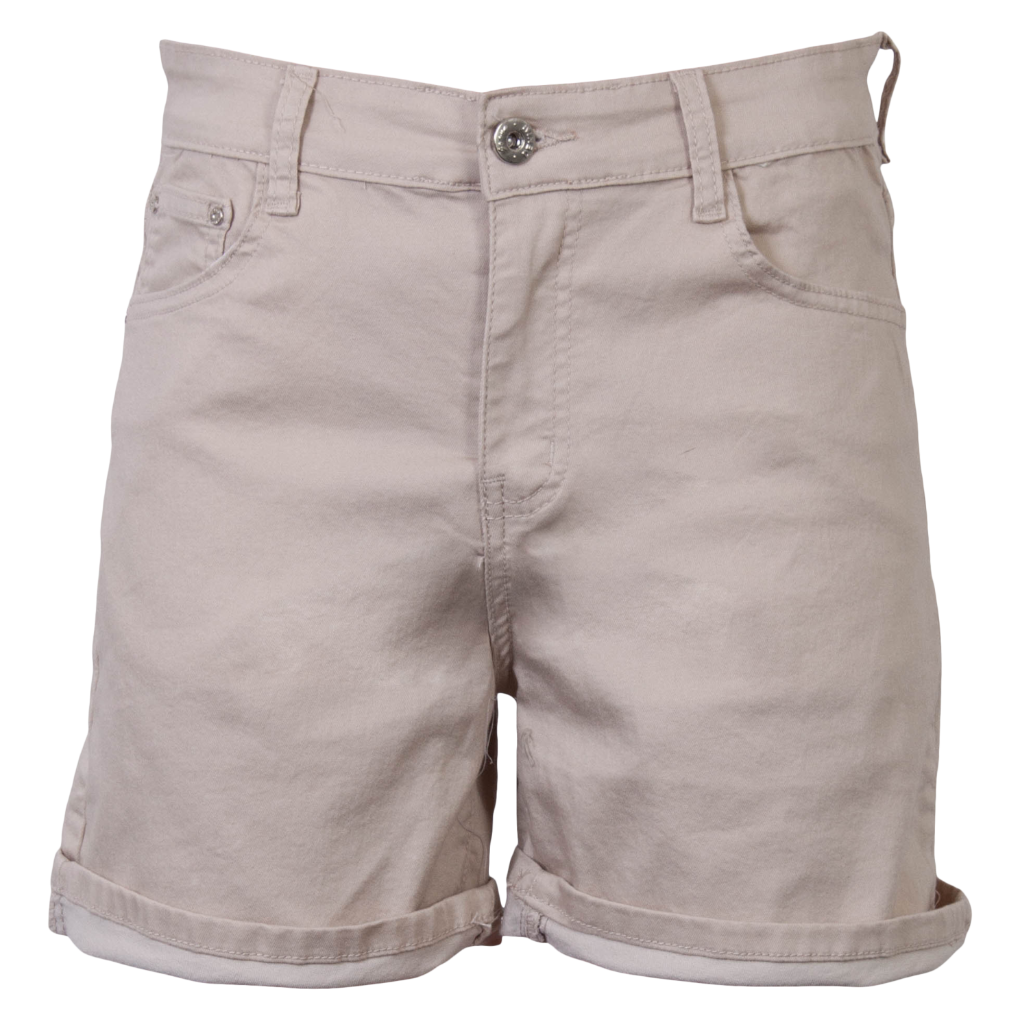 Bs Jeans Dame Shorts Beige 48