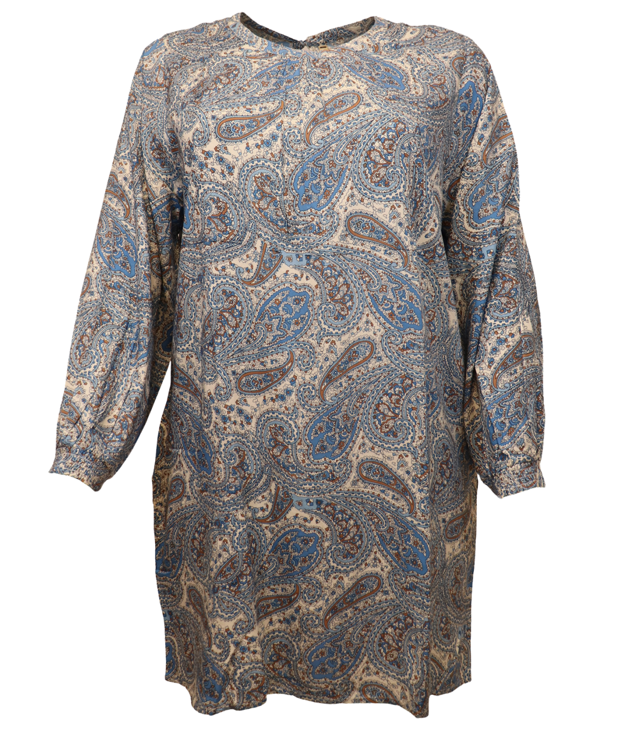 Cassiopeia Dame Kjole Plus Size Blue Combi