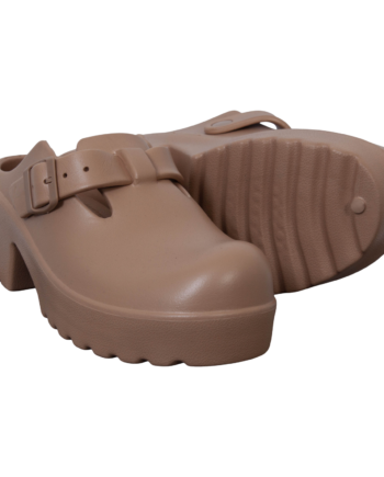 Chunky Dame Clogs Khaki 39