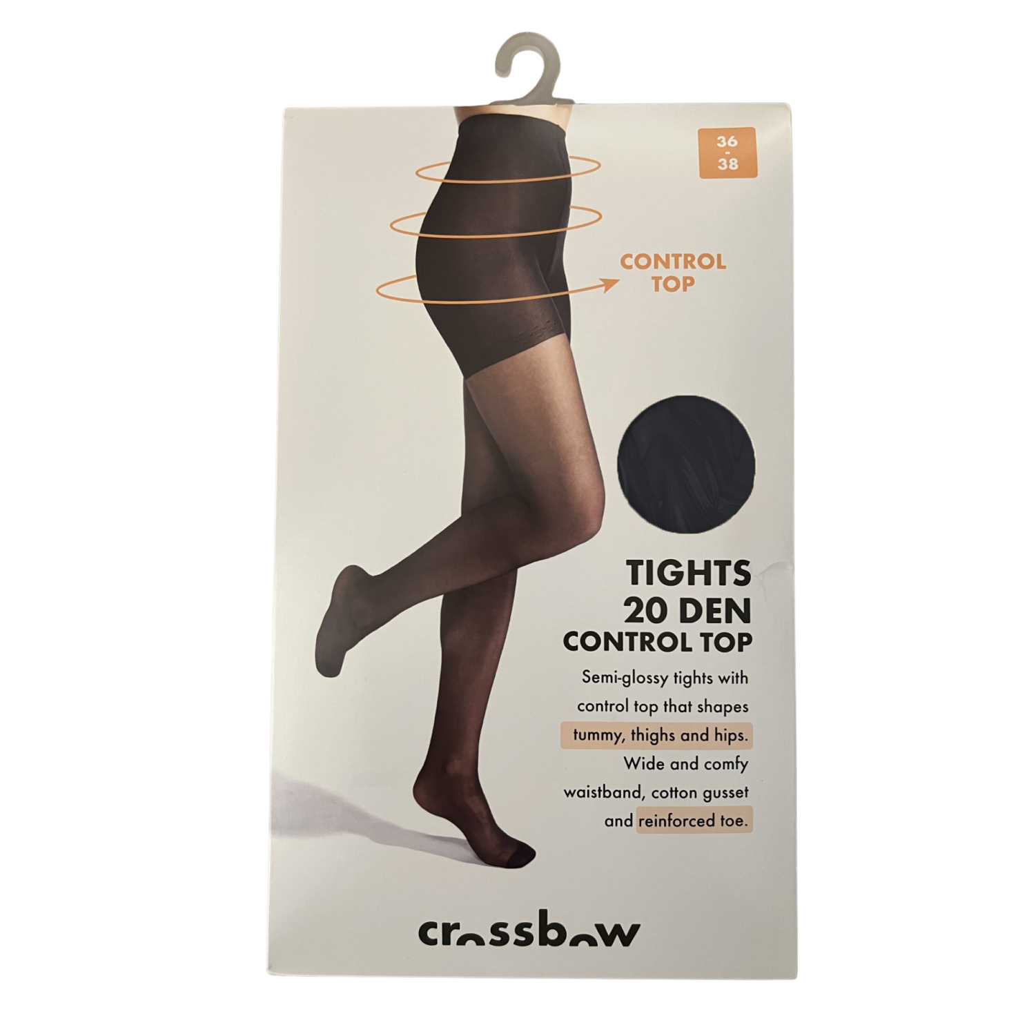 Crossbow Dame Strømpebukser Black 40 42