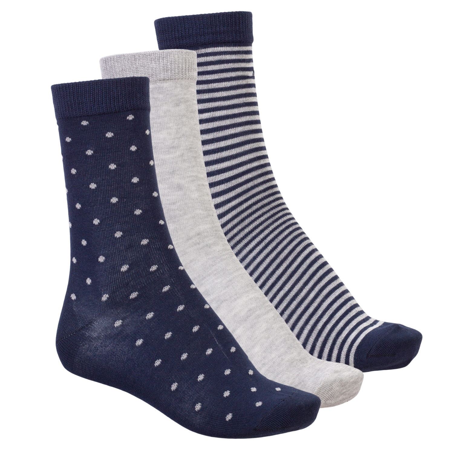 Crossbow Dame Strømper   Bambus Navy Mix 37 40