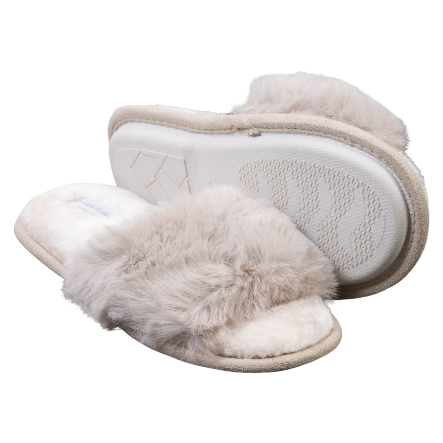 Fanture Dame Hjemmesko Beige 42 43