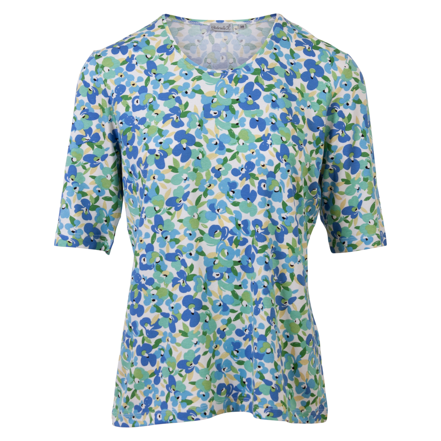 Gabriella    Dame Bluse Azur 48