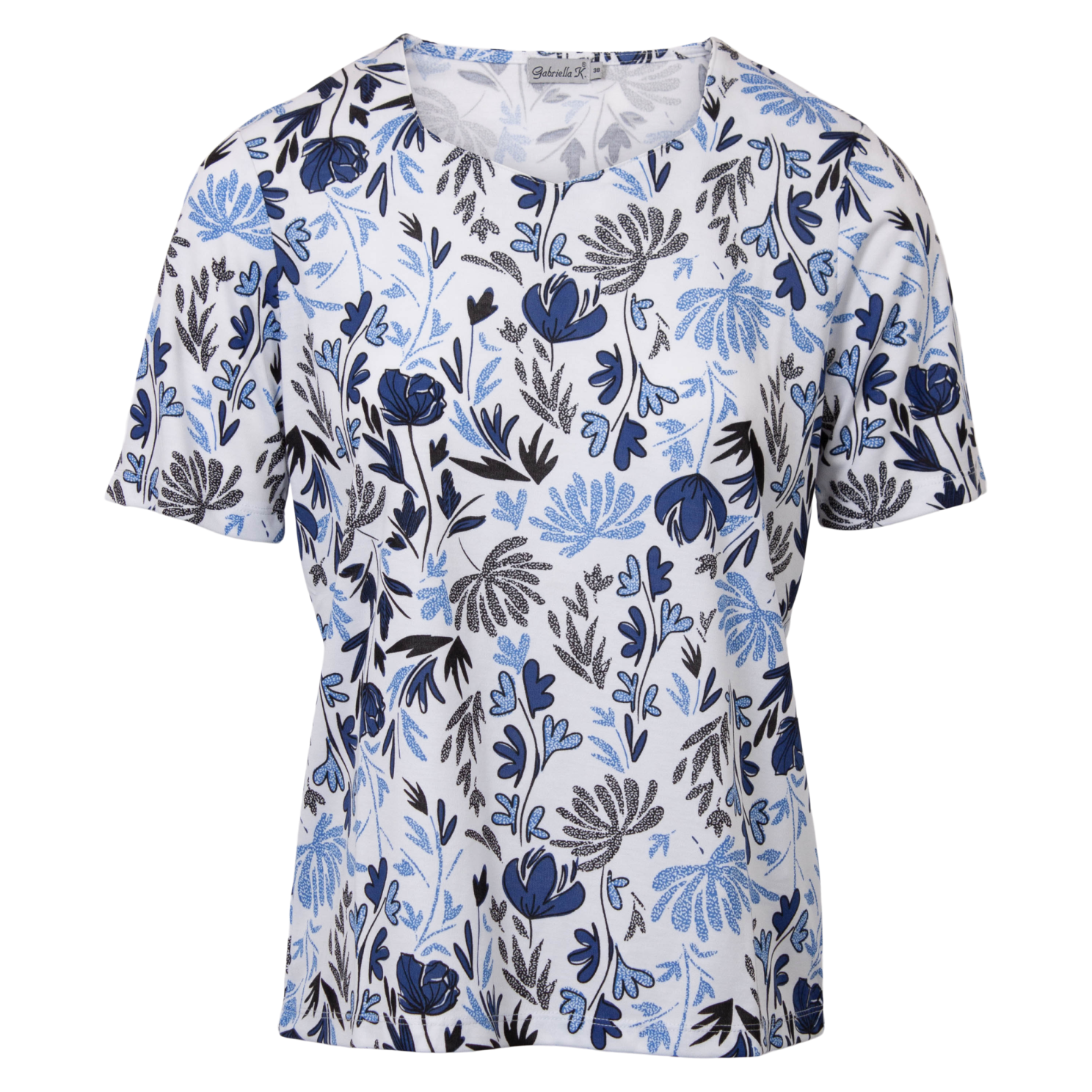 Gabriella    Dame  -shirt Azure Comb 50