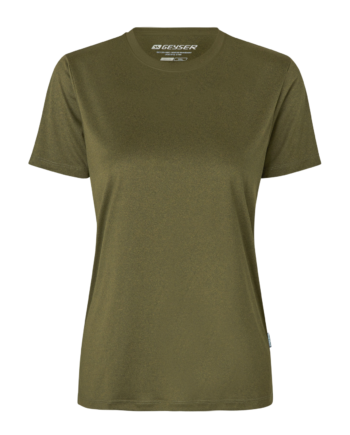 Geyser By Id Dame Trænings  -shirt Oliven