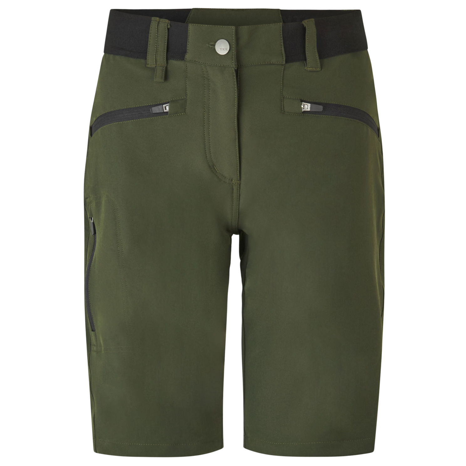 Id Core Stretch Dame Shorts Oliven