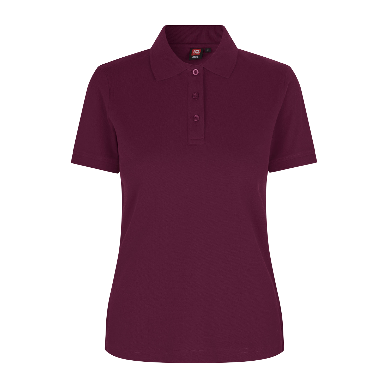 Id Dame Polo Bordeaux