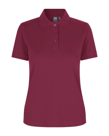 Id Dame Polo Cerise