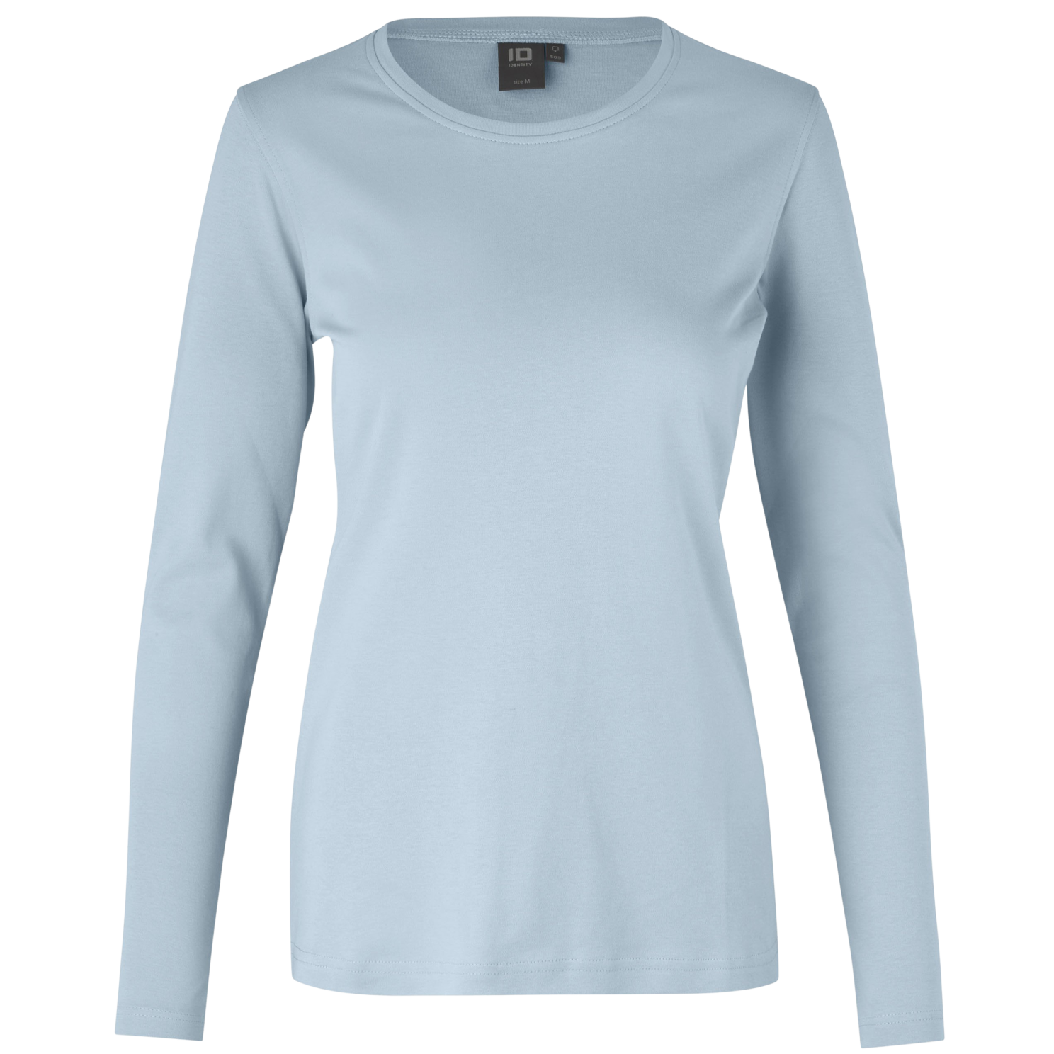 Id Interlock Dame Langærmet  -shirt Lys Blå