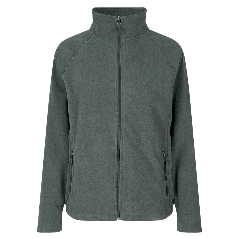 Id Microfleece Dame Fleecejakke Grey Xs