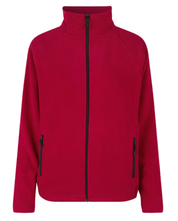 Id Microfleece Dame Fleecejakke Red Xs