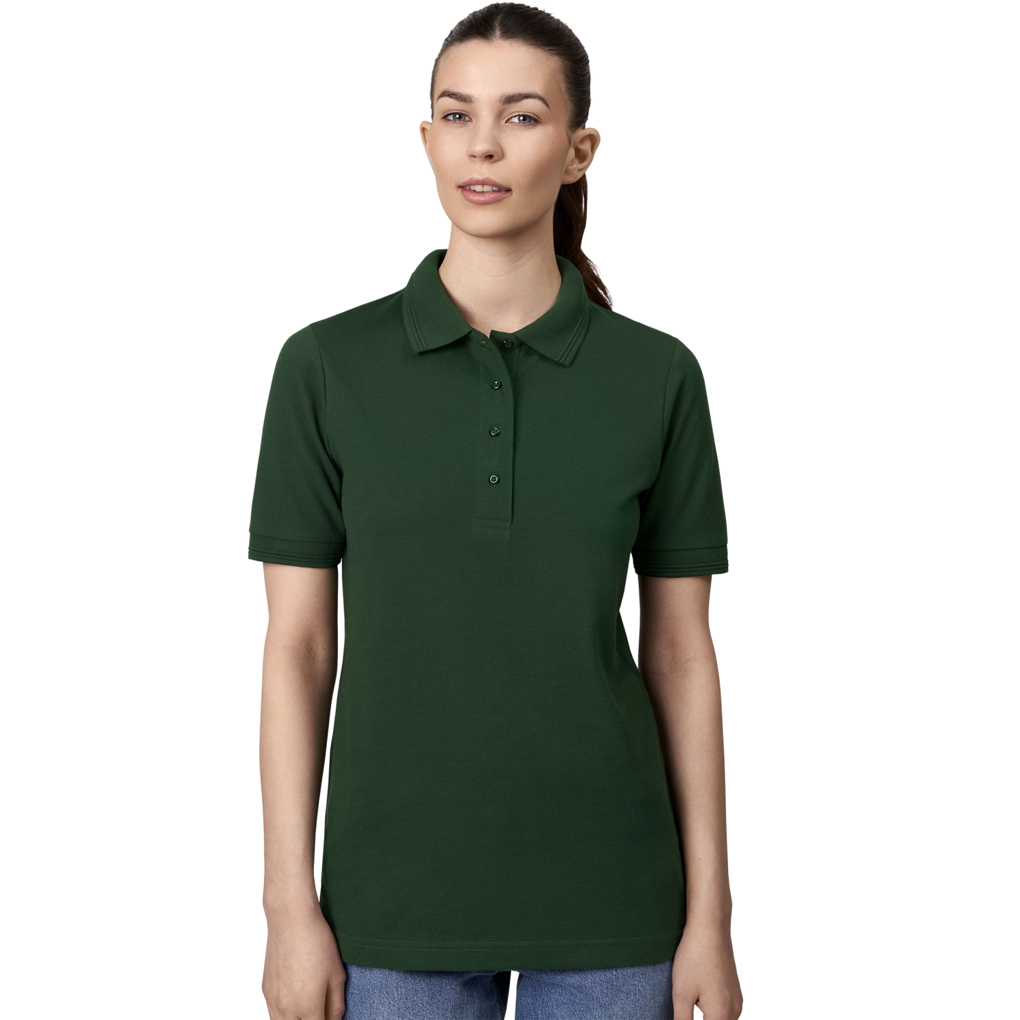 Id Pro Wear Dame Polo Flaskegrøn