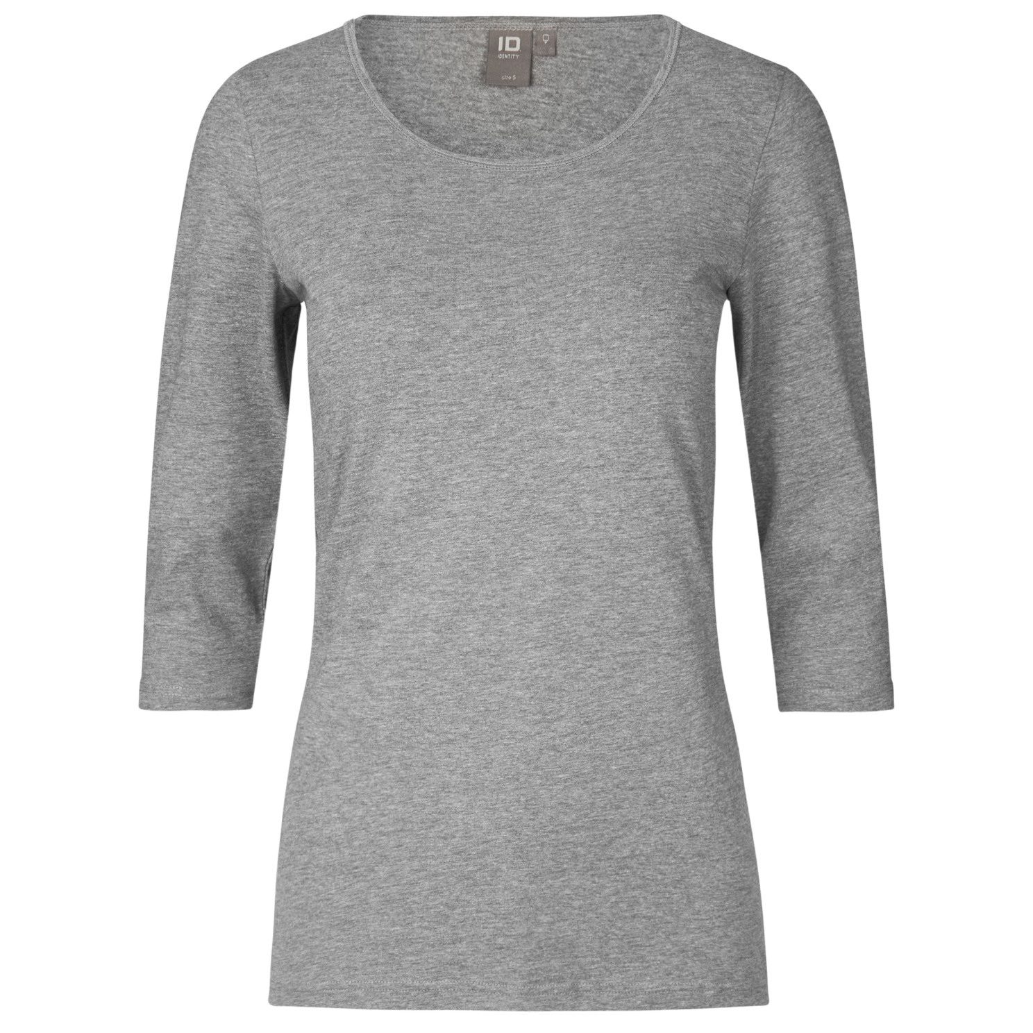 Id Stretch Dame Trøje    Stretch Grå Melange
