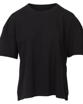 Native Spirit Dame  -shirt   økologisk Bomuld Black