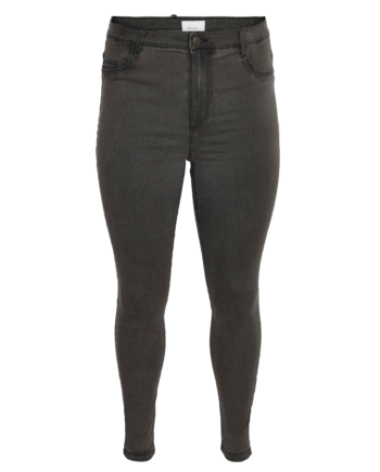 Noisy May Curve Dame Jeans Plus Size Dark Grey Denim 52 30