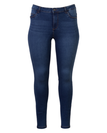 Noisy May Curve Dame Jeans Plus Size Medium Blue Denim 50 32