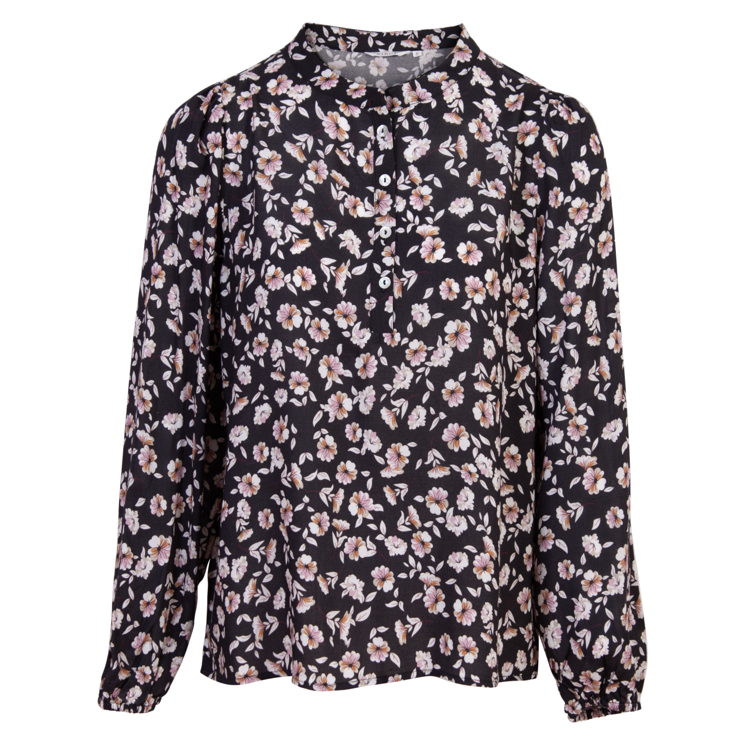 Sirup Dame Bluse Black Aop