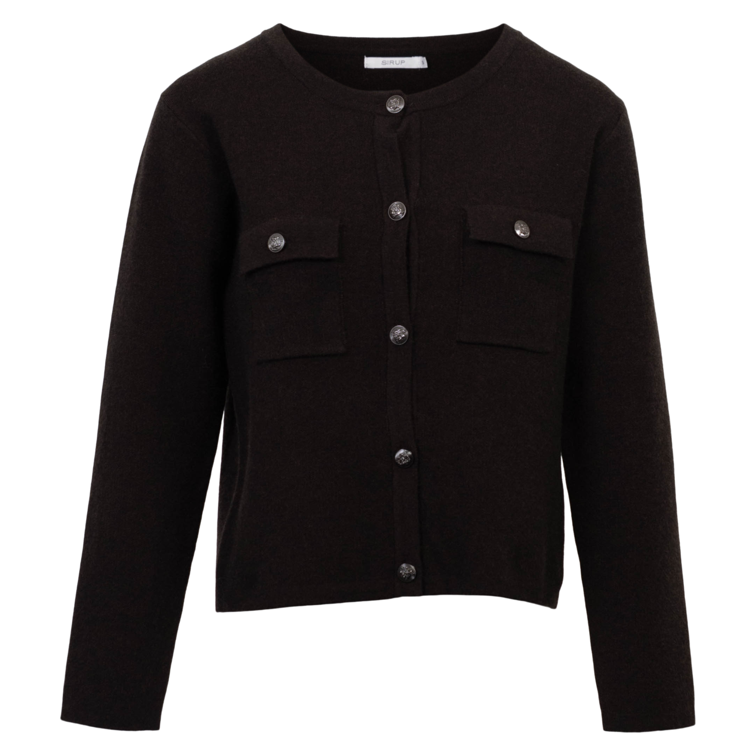 Sirup Dame Cardigan Seal Brown