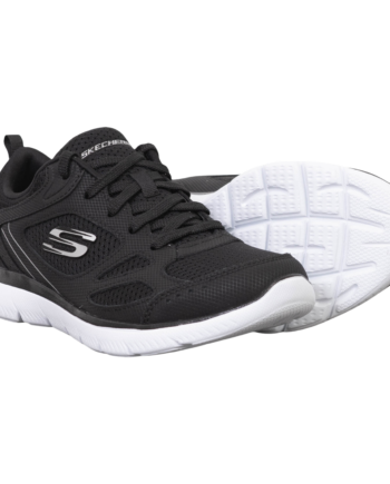 Skechers Summits Suited Dame Sneakers Bkw 40
