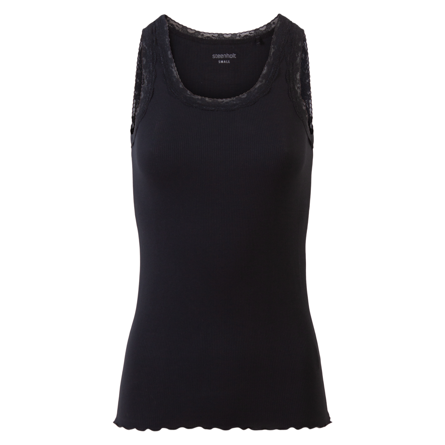 Steenholt Roselina Dame Top Plus Size Black 56