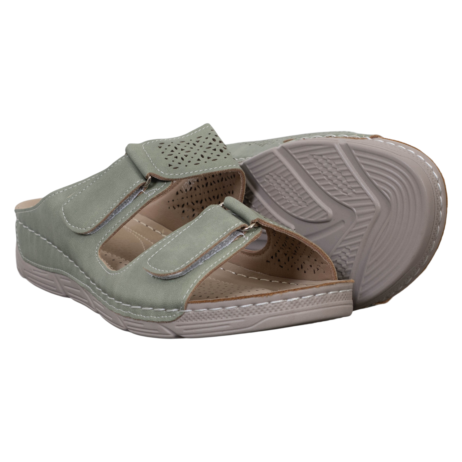 Anyway Dame Sandaler Green 40
