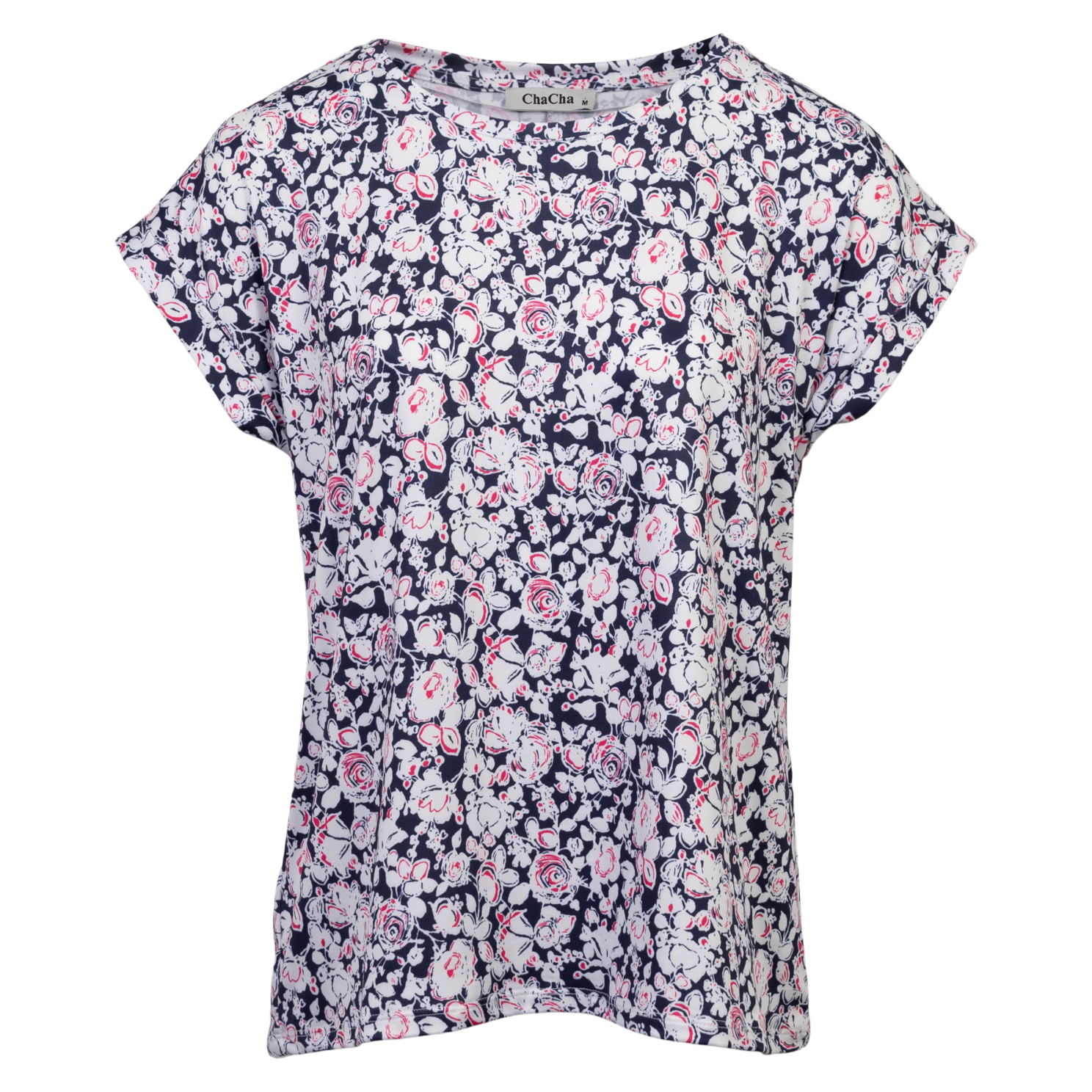Chacha Dame  -shirt Print 170 Flowers