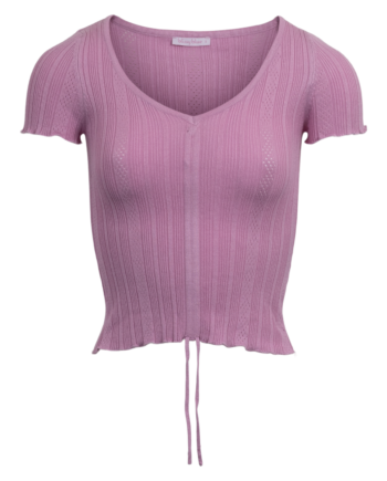 Dame Top Lilac Pink Xxs