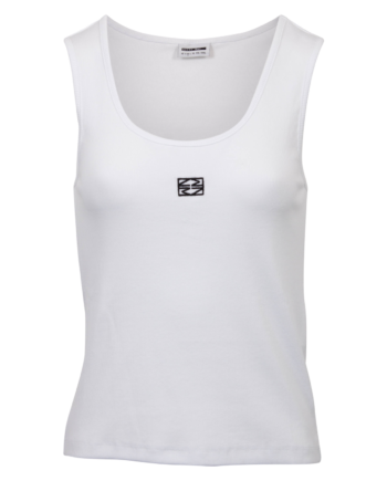 Noisy May Judy Dame Top   økologisk Bomuld Bright White