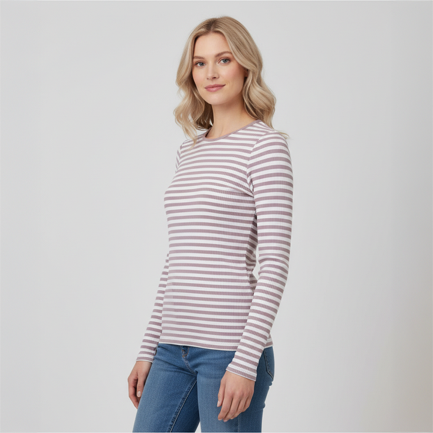 Steenholt Dame Langærmet  -shirt Deauville Mauve