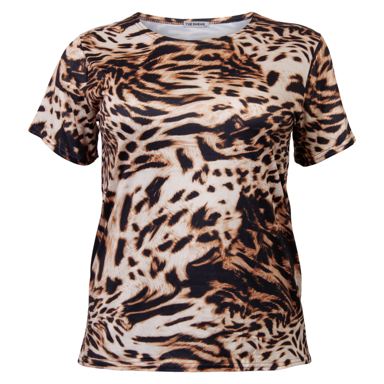 Yue Sheng Dame  -shirt Brun