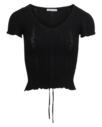 Dame Top Black Xxs