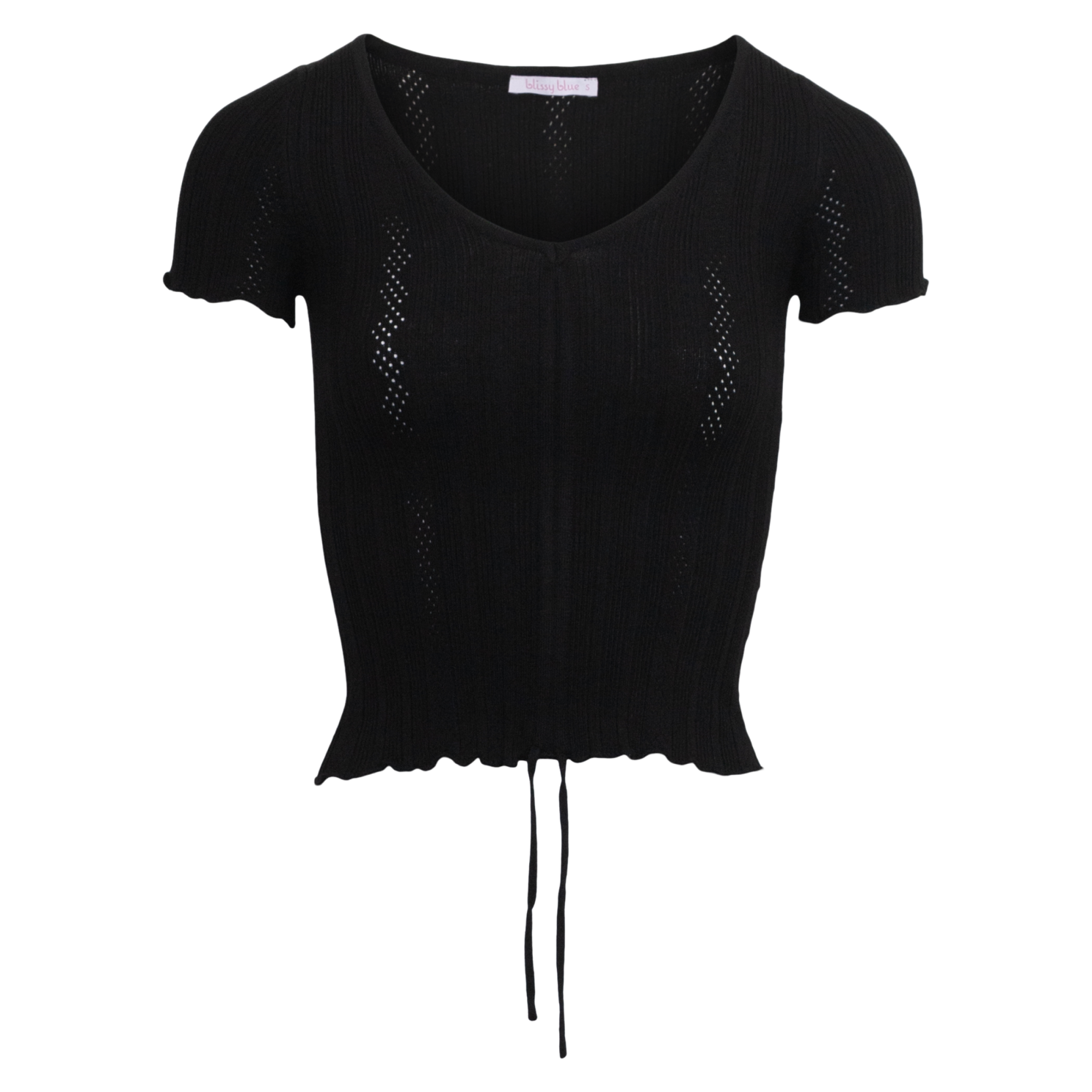 Dame Top Black Xxs
