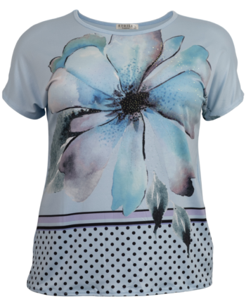 Etoile Dame  -shirt Lyseblå