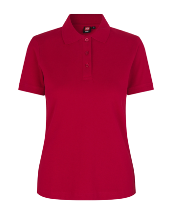 Id Dame Polo Rød