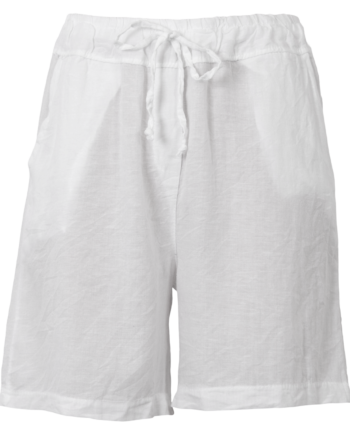 Leonora Dame Shorts   Hørmix Bright White