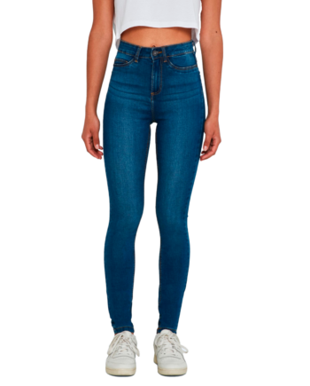 Noisy May Callie Dame Jeans Medium Blue Denim 31 34